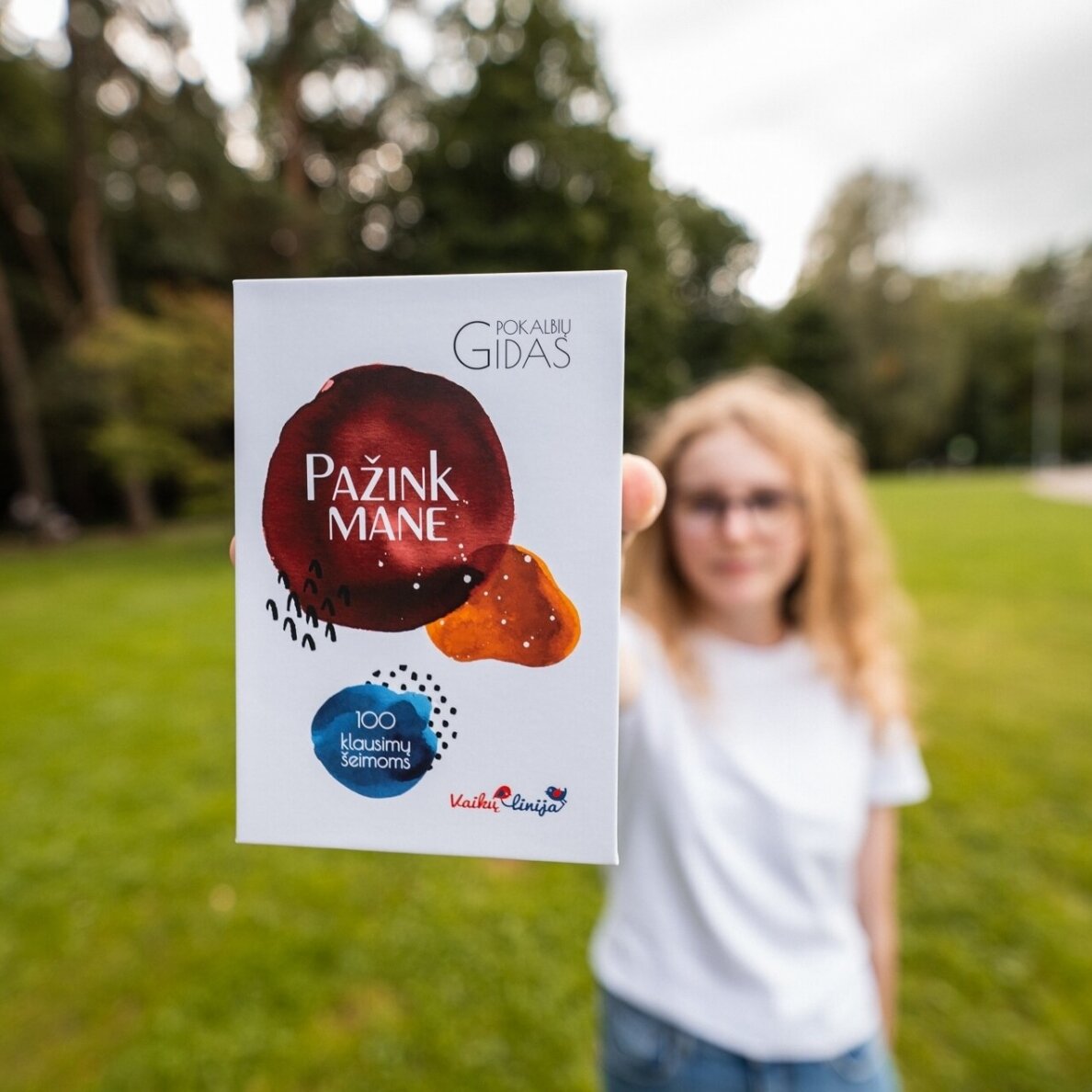 Parama Vaikų linijai + komunikacinis žaidimas „Pažink mane“ 11